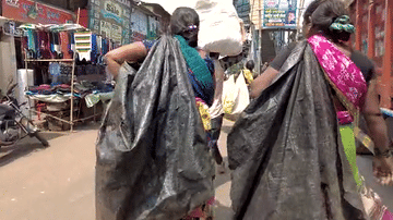 Hidden lives of waste work